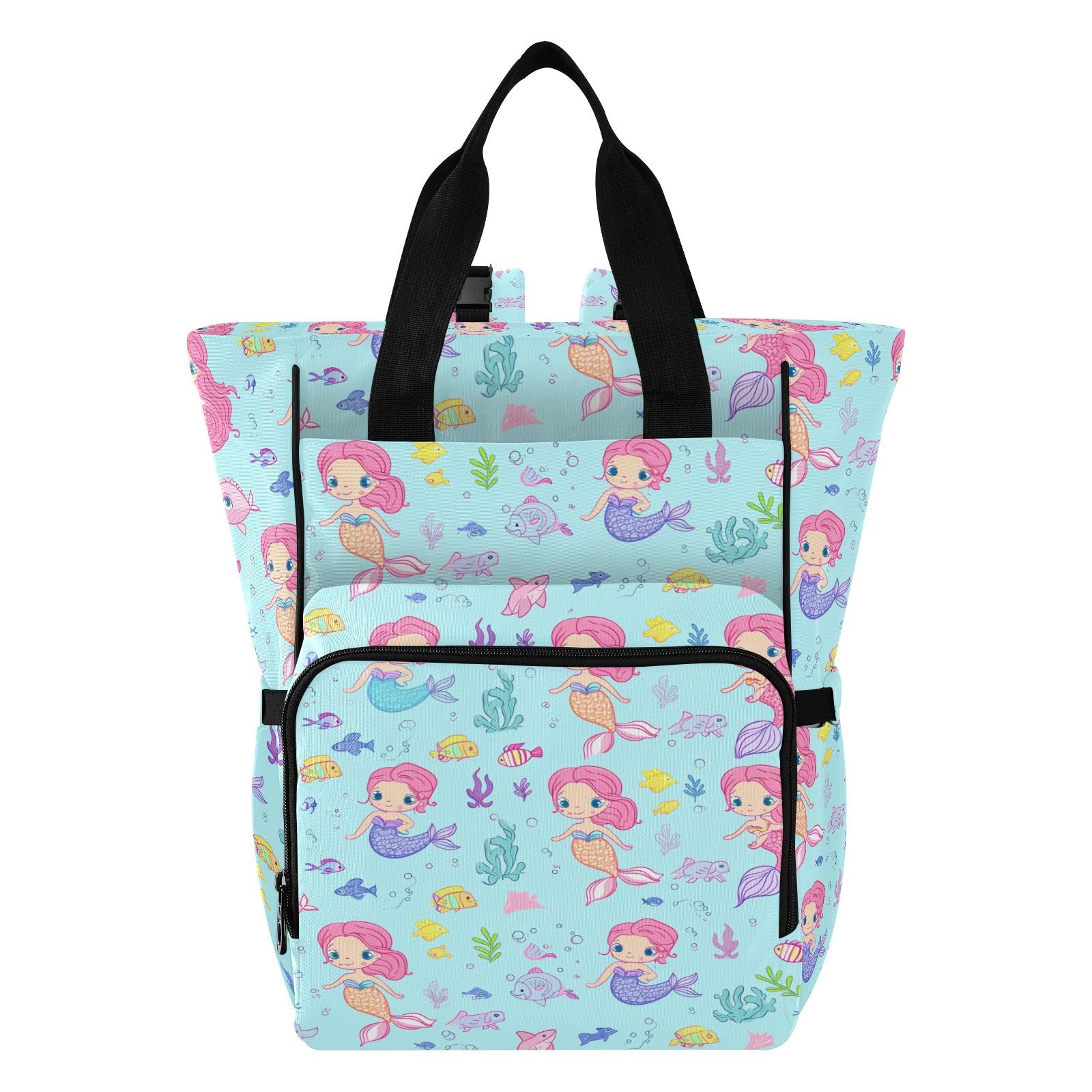 Mnsruu 4344-character Baby Diaper Bag Zaino Grande Borsa Impermeabile Viaggio Borse per pannolini per mamme e papà