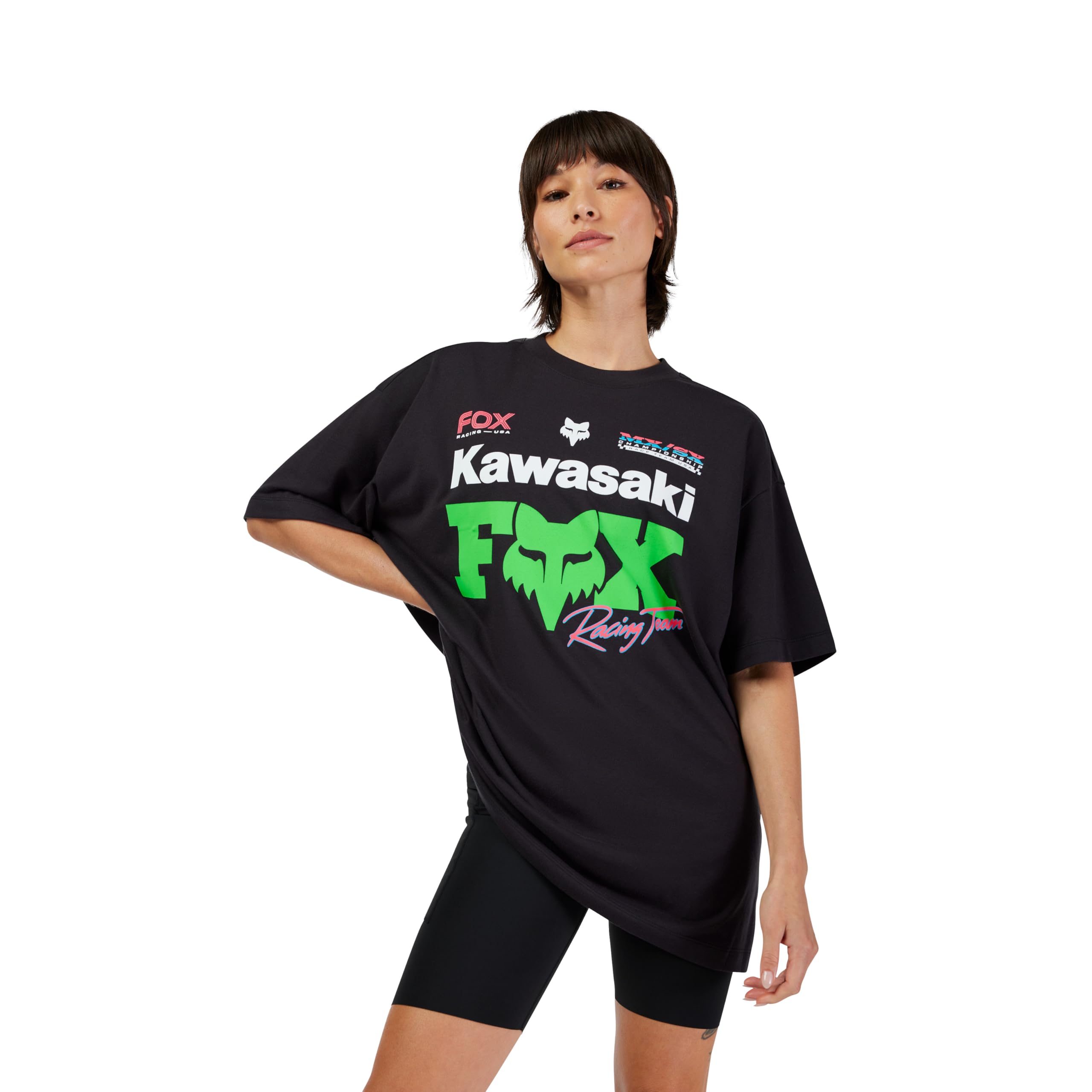 Amazon.com: Fox Racing Womens Fox X Kawasaki Oversized Short