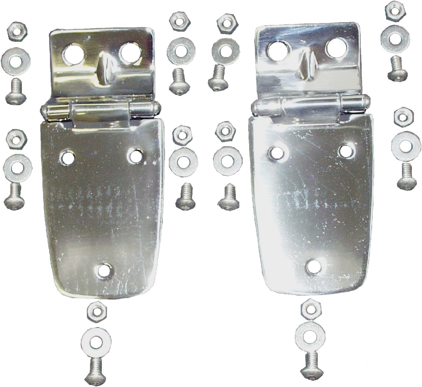 CROWN AUTO Hood Hinge Set Automotive