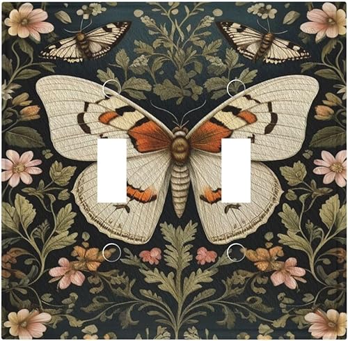 Vista 40 de Decorativo Arte Interruptor de Luz Cubiertas de Pintura al óleo Estilo Flores Placa de Pared de Interruptor de Interruptor Decorativo Placa