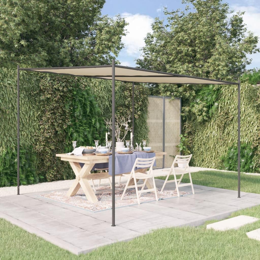 Pawilon beżowy 3 x 3 m 180 g/m² materiał i stal