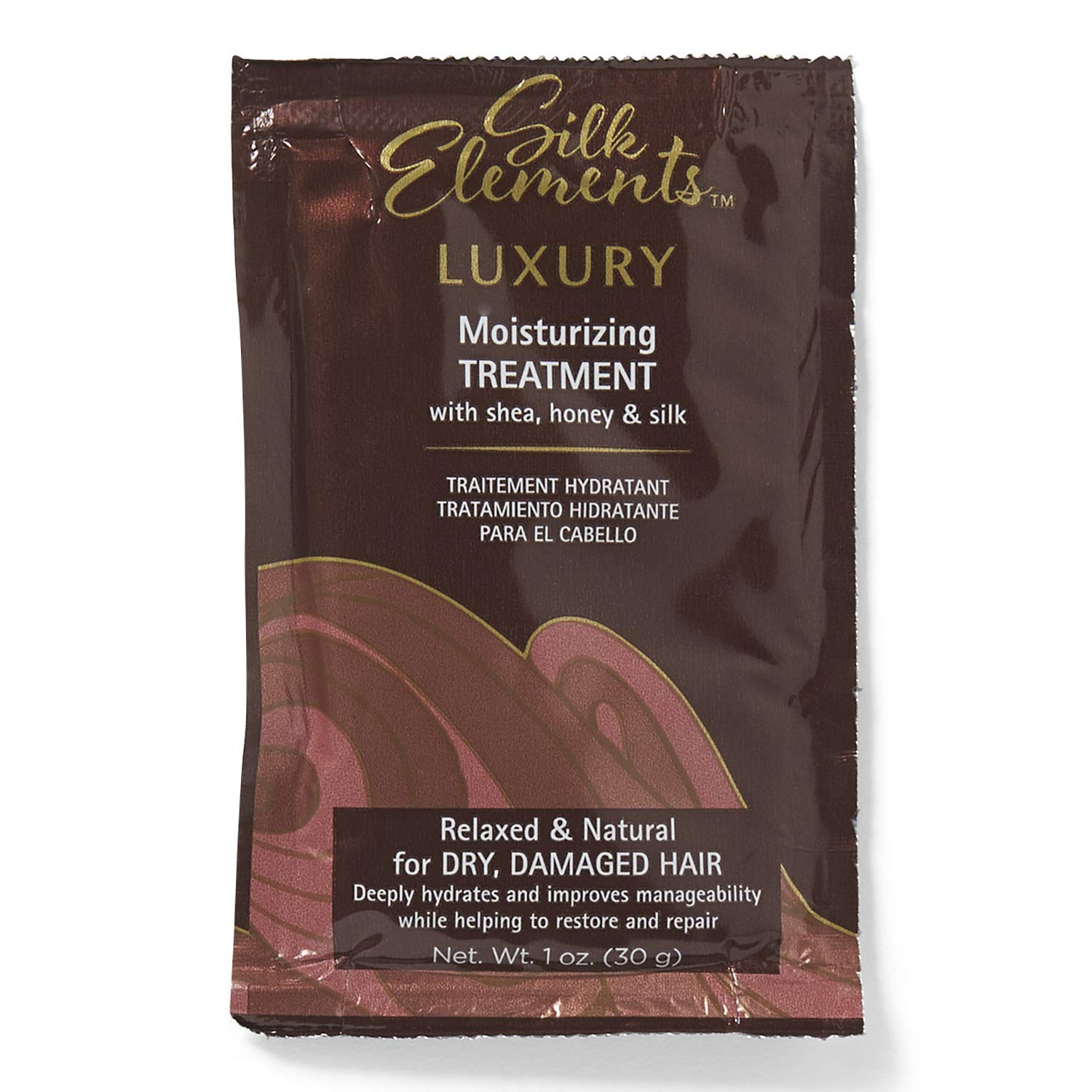Silk ElementsMoisturizing Treatment Packette, Strengthening, Conditioning, Shea, Honey, and Silk