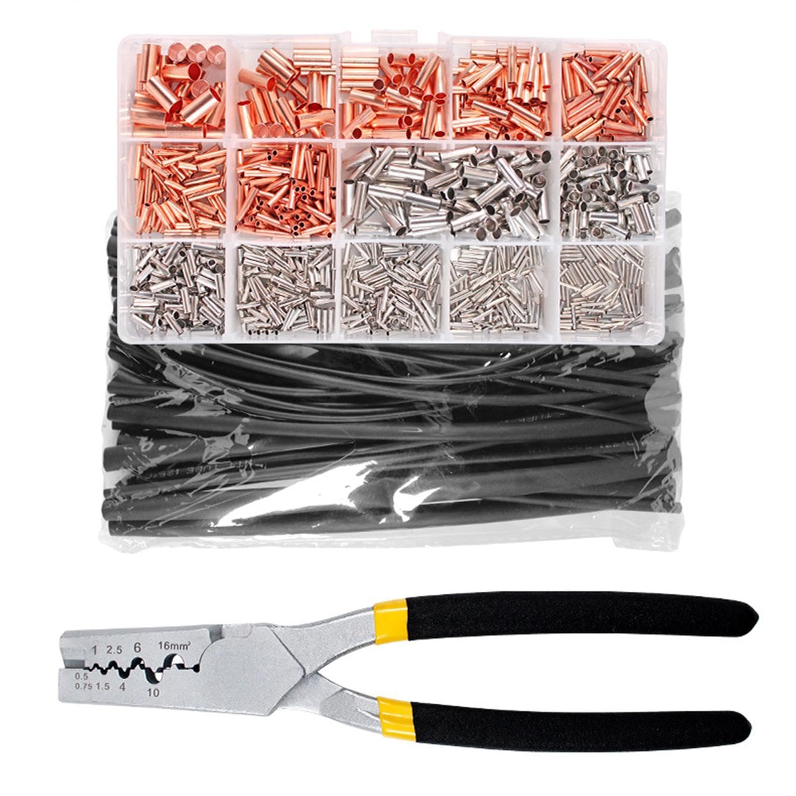 per tubi in rame, strumento per crimpare cavi metallici | Kit di strumenti per tubi in rame,Strumento di crimpatura per cavi metallici di sicurezza per regolatori di tensione,