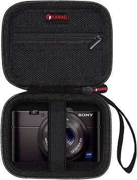 XANAD Hard Case for Sony RX100 VII VI V IV III/KODAK PIXPRO C1 A1,Black