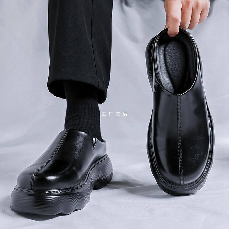 Amazon | [GUREITOJP] ミュール メンズ カジュアルシューズ 革靴