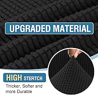 Vista 458 de H.VERSAILTEX 2025 New Sectional Couch Covers 8 Pieces Stretch Sofa Covers for Sectional Sofa Set Separate L Shaped Couch Cover for Both Left/Right
