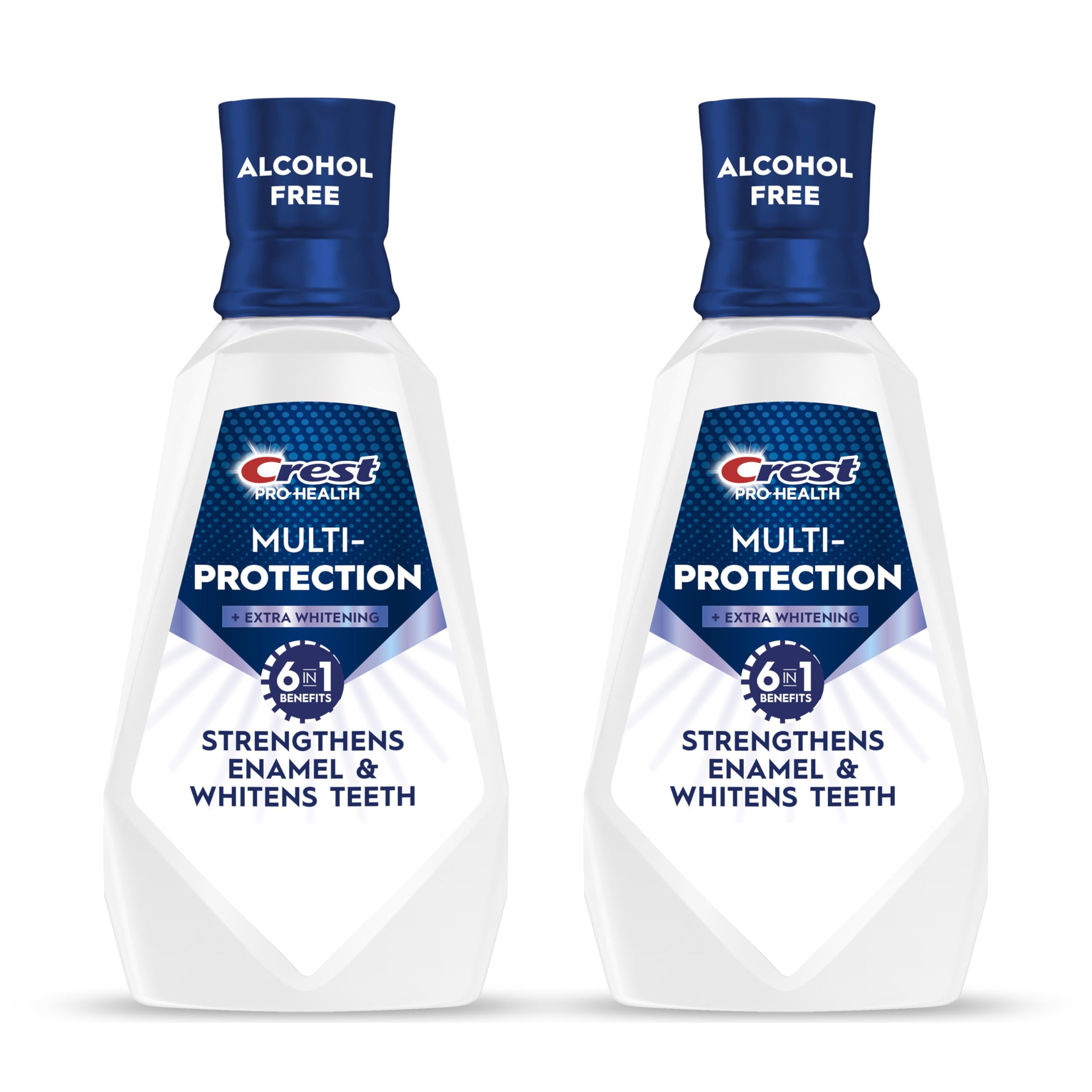Crest Pro-Health Advanced Mouthwash Alcohol Free Extra Whitening Energizing Mint Flavor 2x946mL 32 fl oz