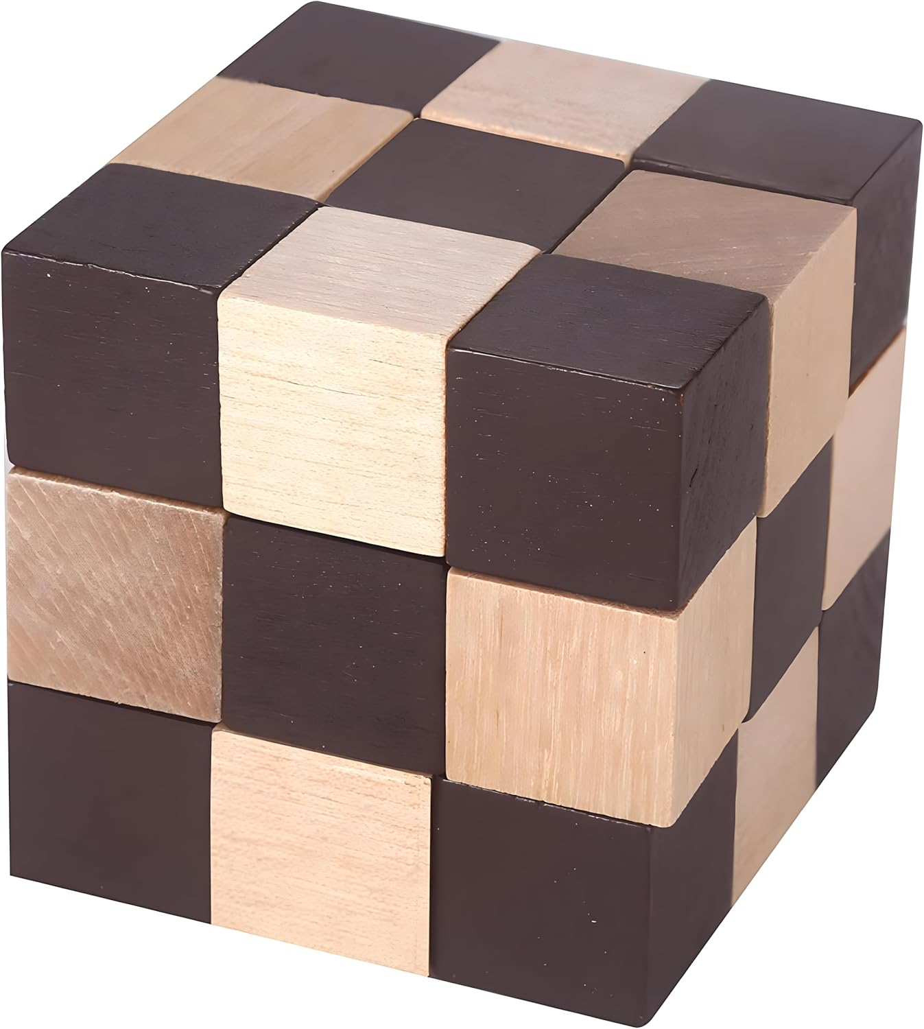 MAGIKON Brain Teaser Cube Puzzle Toy (Square Snake Cube)