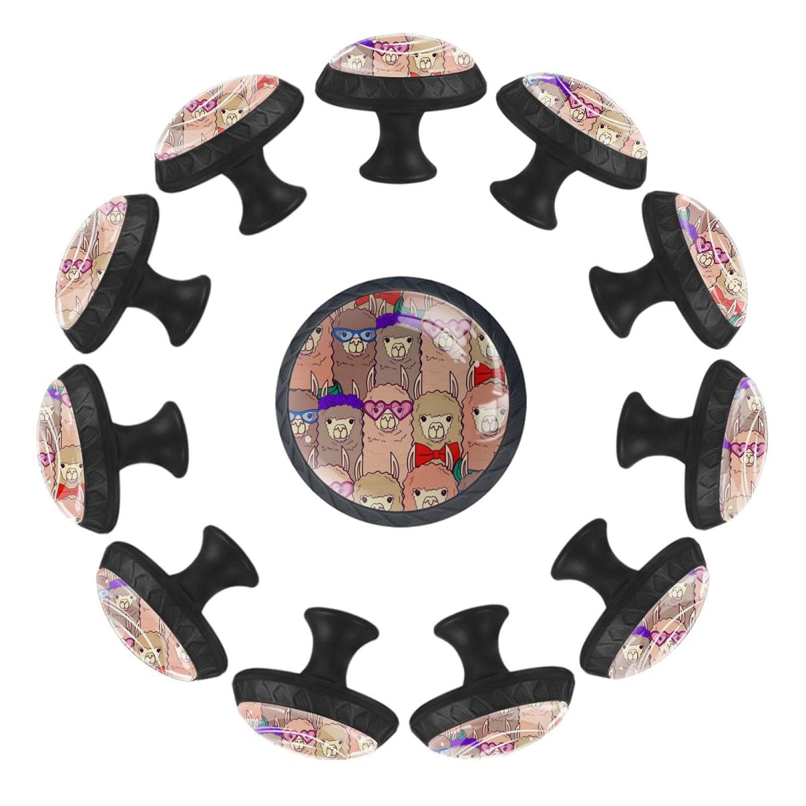 Boutons de tiroir lama pour illuminer la chambre de bébé