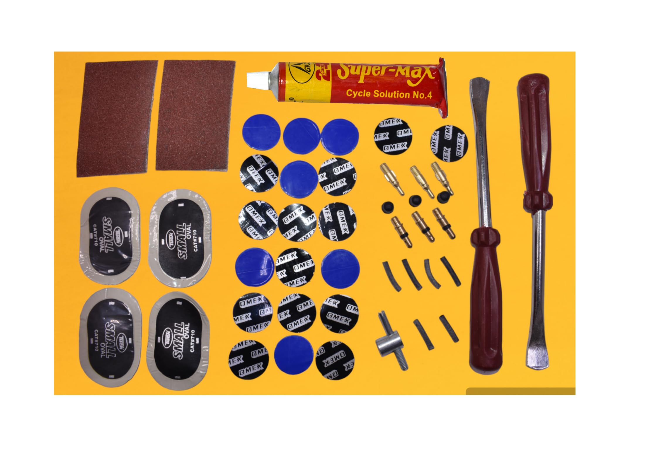 WTH Cycle & Bike Tire Puncture Repair Kit (45 pcs/Set) (B0D6C1KZHY) Amazon Price History, Amazon Price Tracker