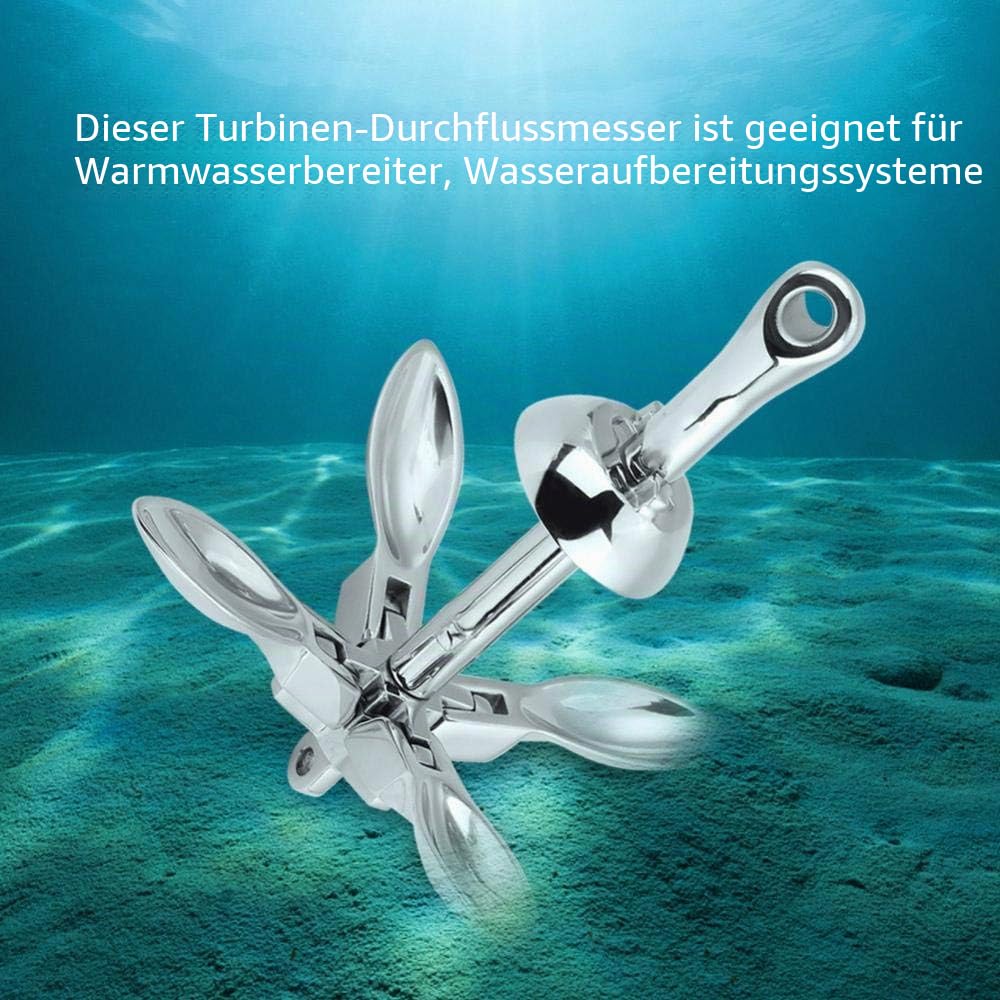 KIMISS Faltanker für Boote,Edelstahl Boots Faltendes Grapnel Anker Docking Hardware für Marineyacht