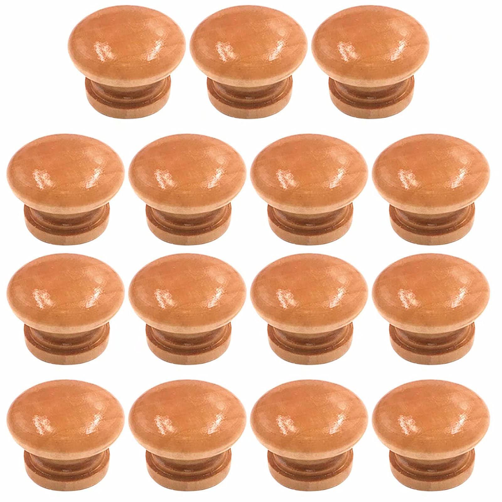 Boutons de porte de tiroir en bois ergonomiques pour une rénovation facile