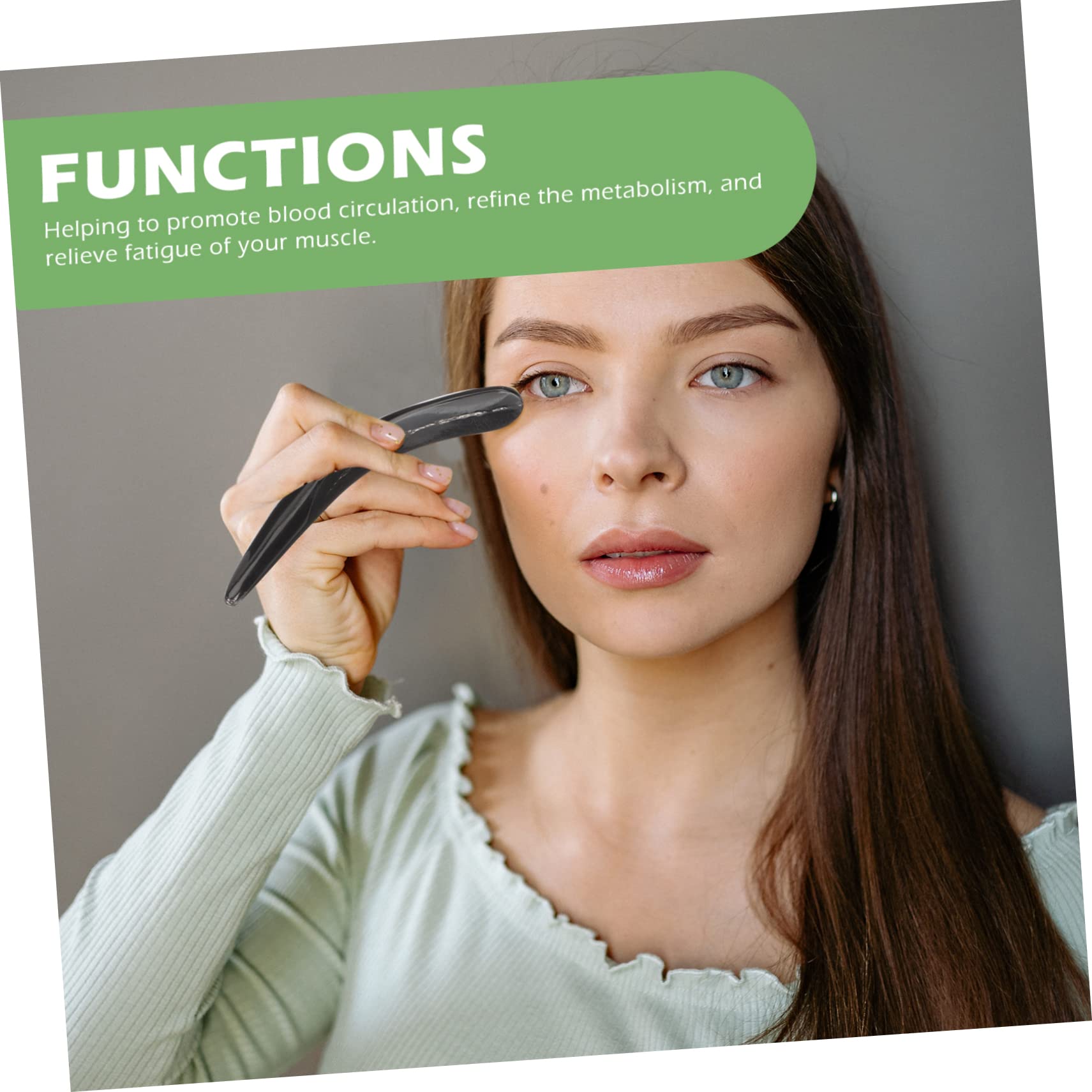 Healeved 4stücke Portable Gesichts-massage-roller Multifunktionale Massage-stick Für Ganze Körperpflege Blutzirkulation Und Muskelentspannung Handgefertigt Und Hautfreundlich
