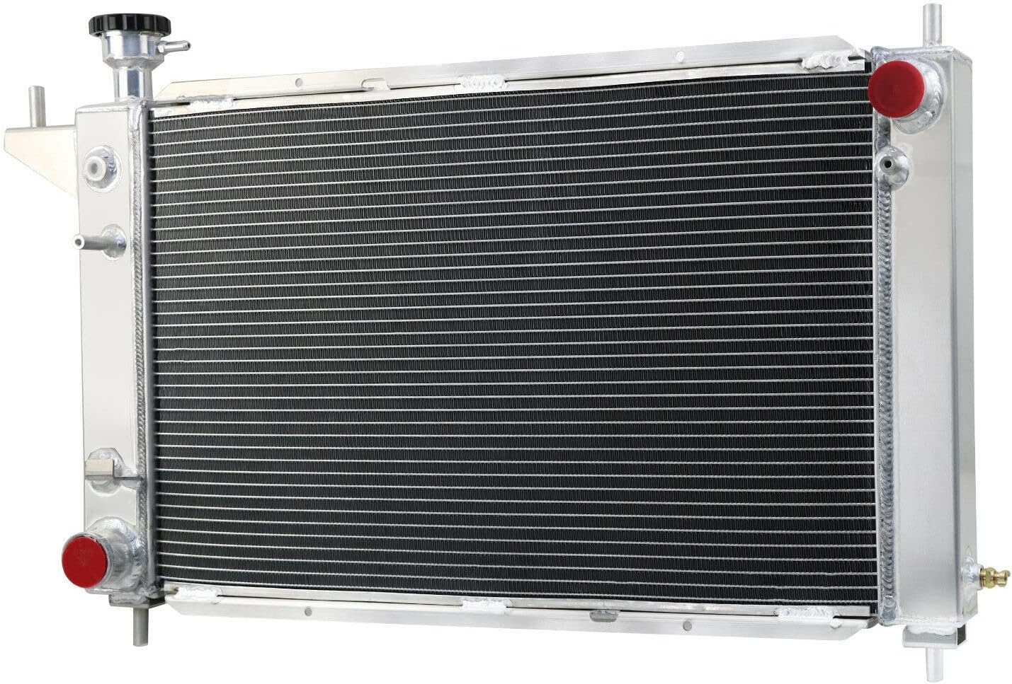 ALLOYWORKS 3 Row Aluminum Radiator For 1994-1996 Ford Mustang 3.8L 5.0L V6 V8 AT MT CC1488