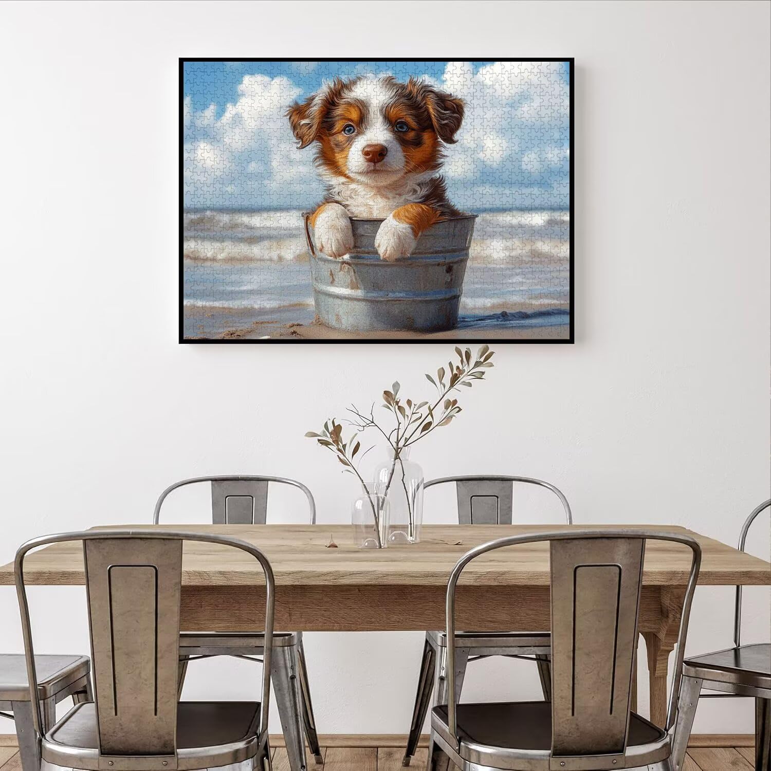 Puzzle 3000 Pezzi spiaggia Puzzle Adulti, Gioco Educativo, n-235 | Jigsaw Puzzles cane, Impossibile Difficile Sfida, Classici Gioco Familiare, Giochi Divertenti, Idee Regalo