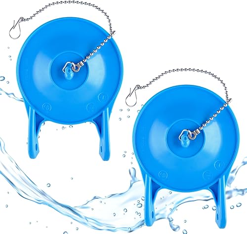 Miniatura 20 de Hibbent Aleta de inodoro grande de 3 pulgadas compatible con Gerber 99-788, aletas de inodoro que conservan agua para válvulas de descarga de 3