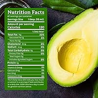 Vista 2 de De La Rosa Aceite de aguacate 100% puro, Kosher para Pascua, vegano, sin OMG y sin gluten, ideal para cocinar con alto punto de humo, primer aceite