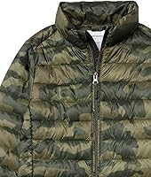 Vista 28 de Yaxa Essentials Chaqueta acolchada ligera y resistente al agua para niños y niños pequeños