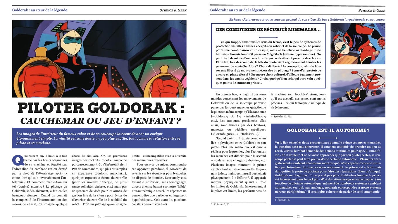 Science et Geek : Goldorak