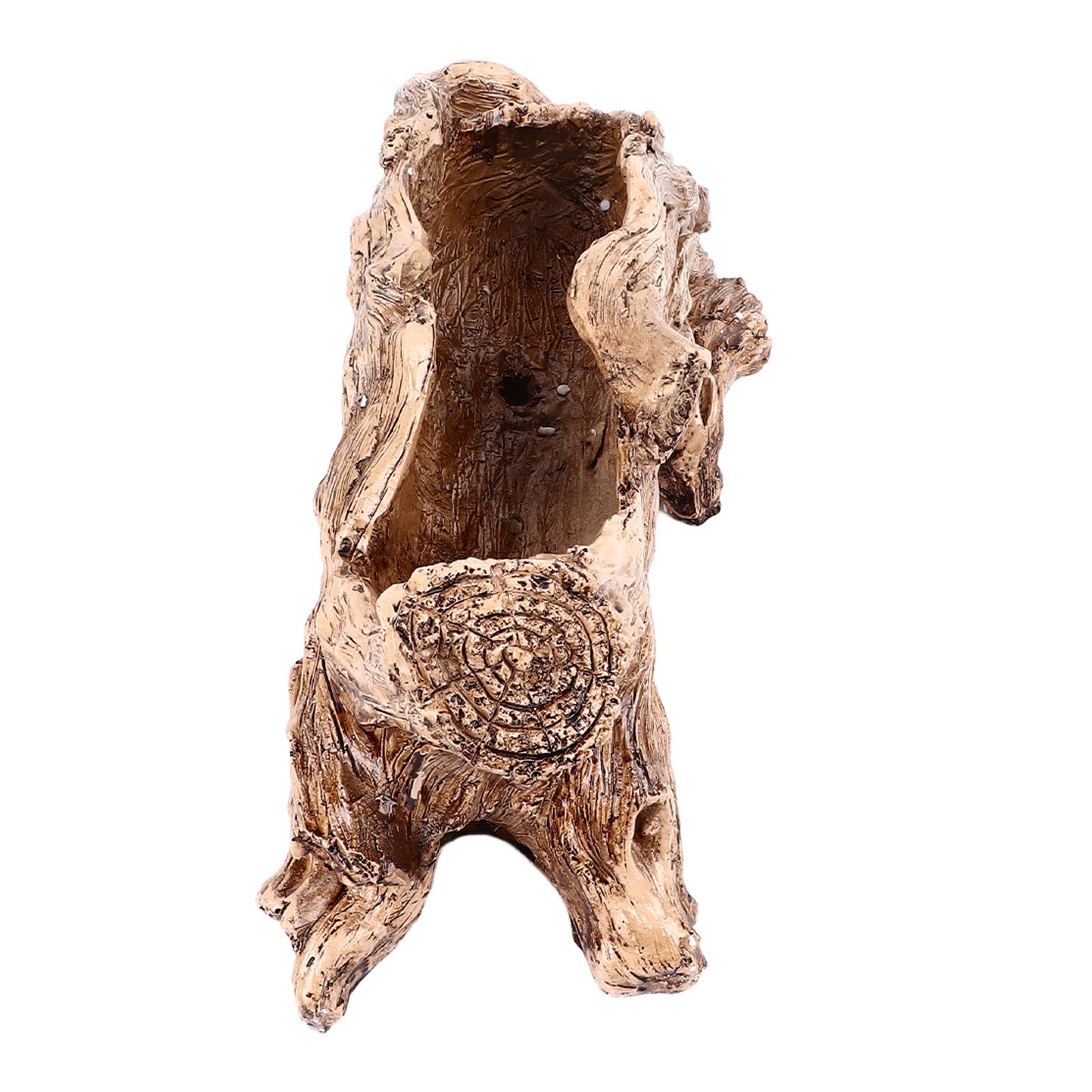 Jardinière Artificielle En Bois Flotté, Jardinière De Souche