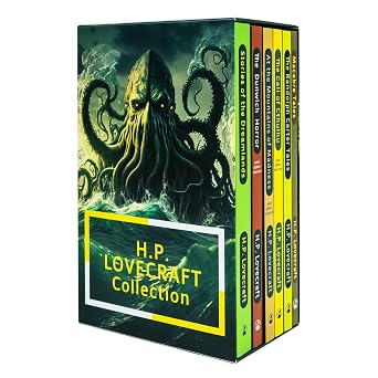 The H. P Lovecraft 6 Books Collection Macabre Tales, At the Mountains of Madness, The Call of Cthulhu & Others H.P. LOVECRAFT Collection