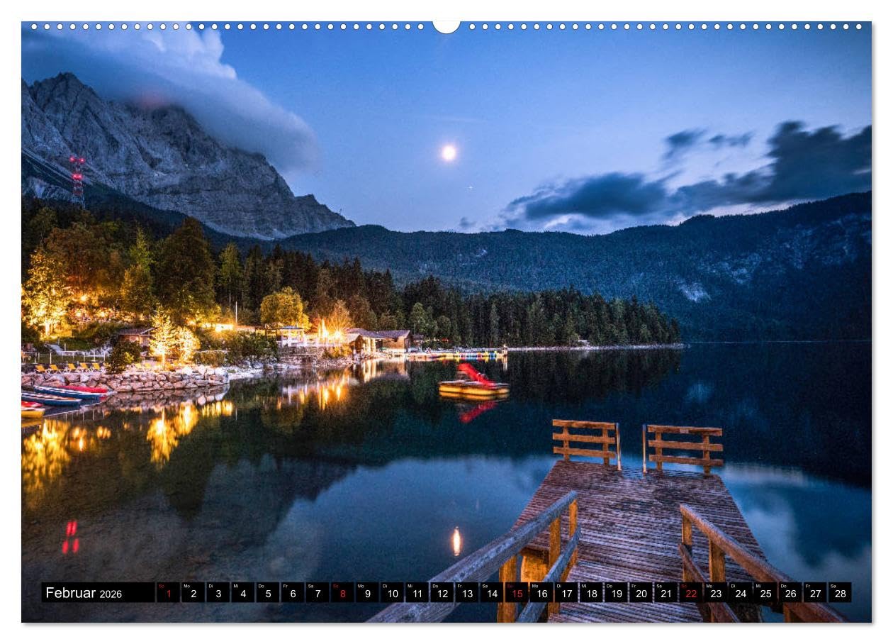 Alpen und Seen (hochwertiger Premium Wandkalender 2026 DIN A2 quer), Kunstdruck in Hochglanz: Landschaftsfotografie mit höchsten Ansprüchen (CALVENDO Natur)