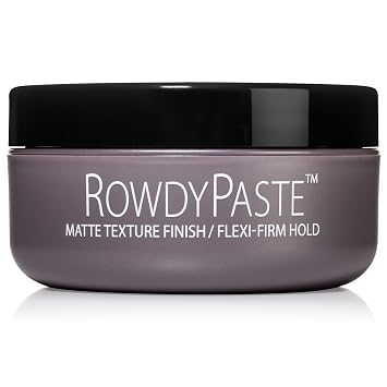 SUDZZFX RowdyPaste Smoothing Cream Strong Hold Texturizer Styling for Men & Women Matte Finish 2 oz