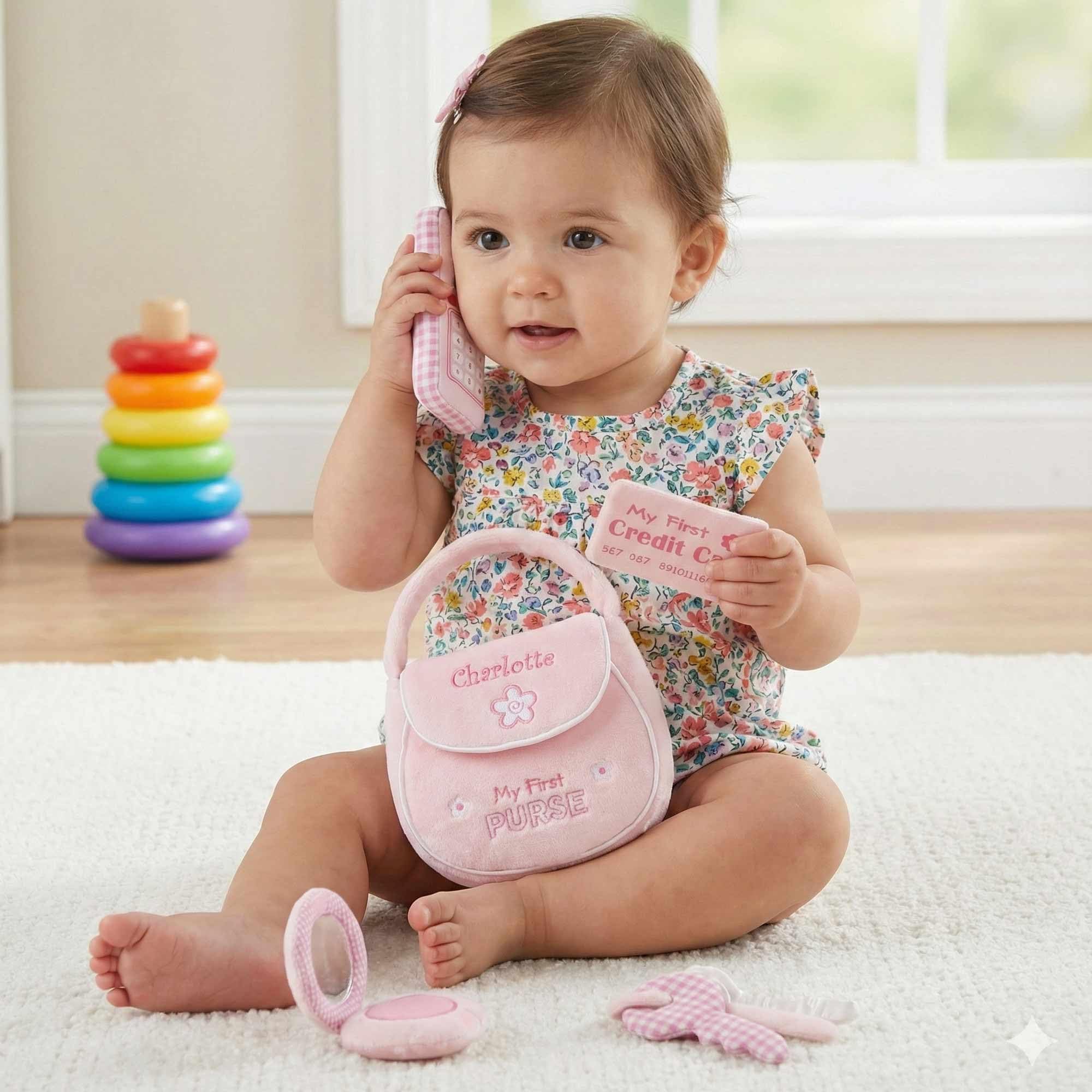 DIBSIES Personalized My First Playset Purse