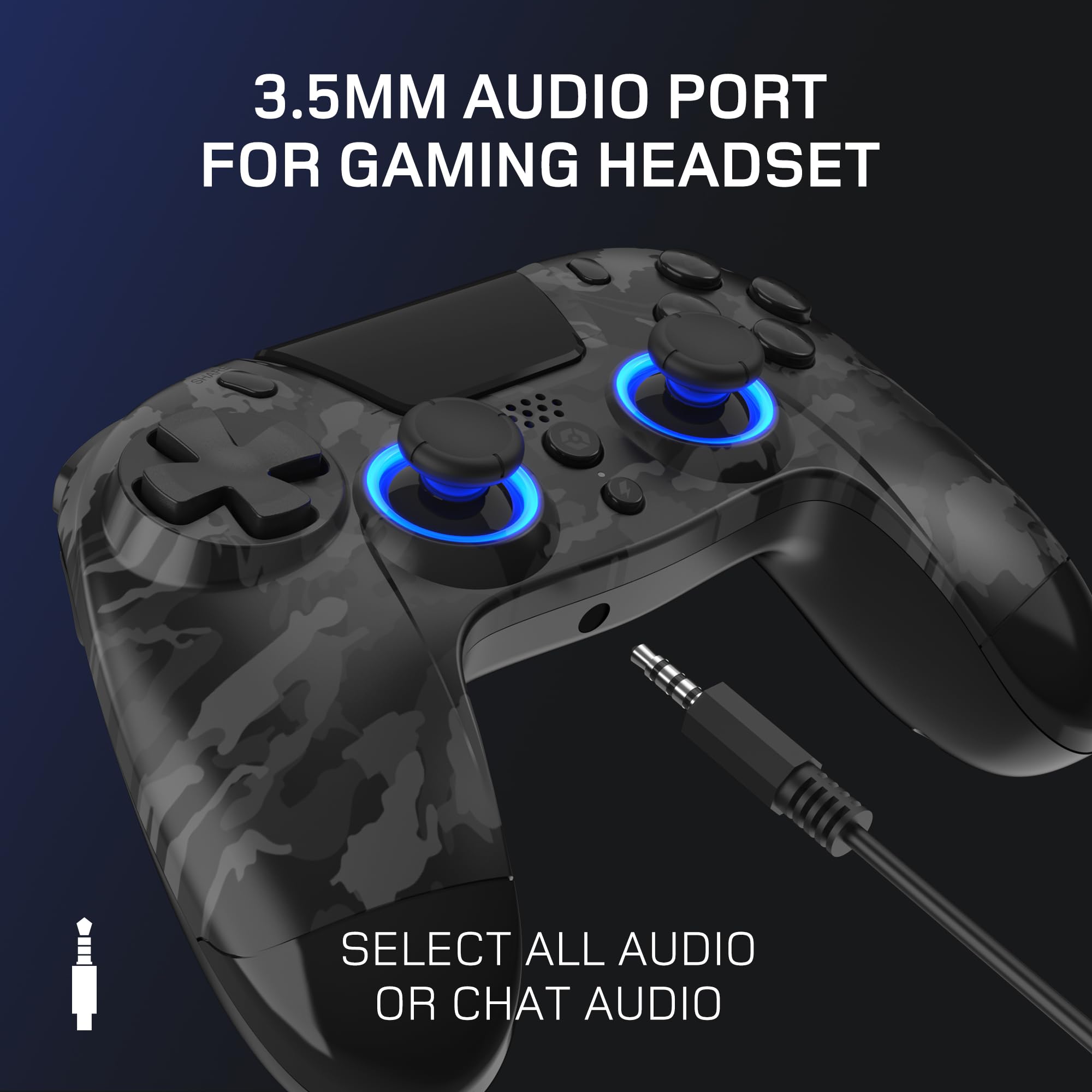 VX4 WIRELESS RGB CAMO CONTRL-Playstation 4