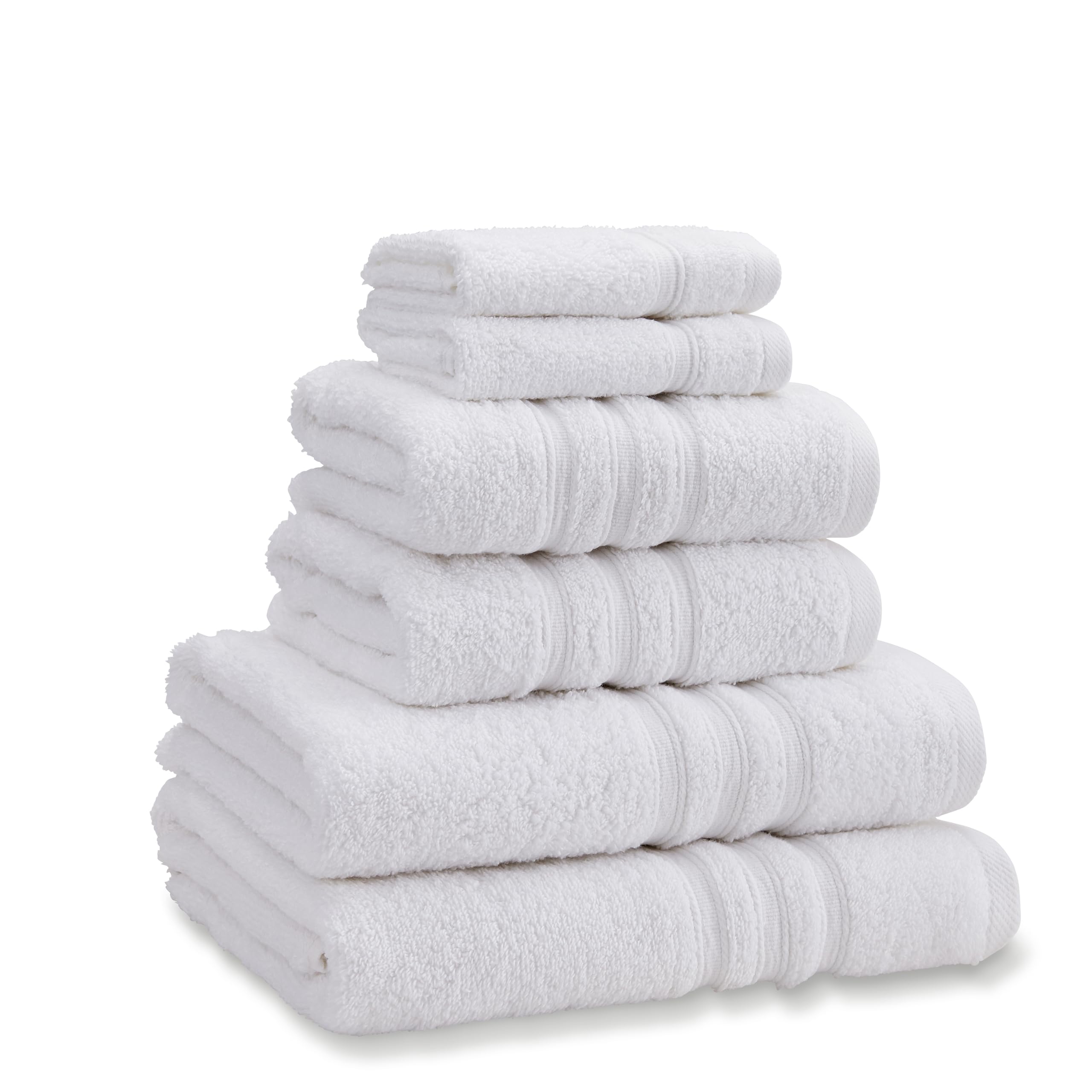 Catherine Lansfield 6-Piece Zero Twist Towel Bale