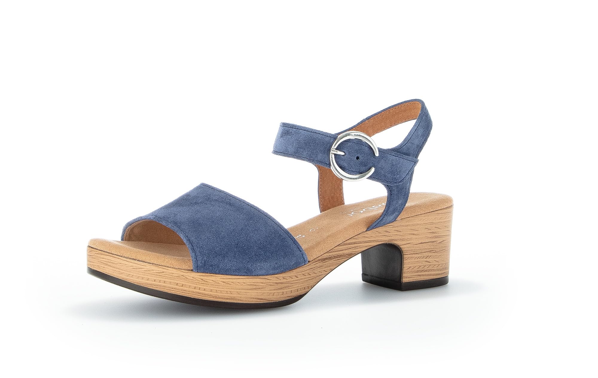Gabor Damskie sandały na platformie, sandały damskie, umiarkowane, szerokie rozmiary (G)