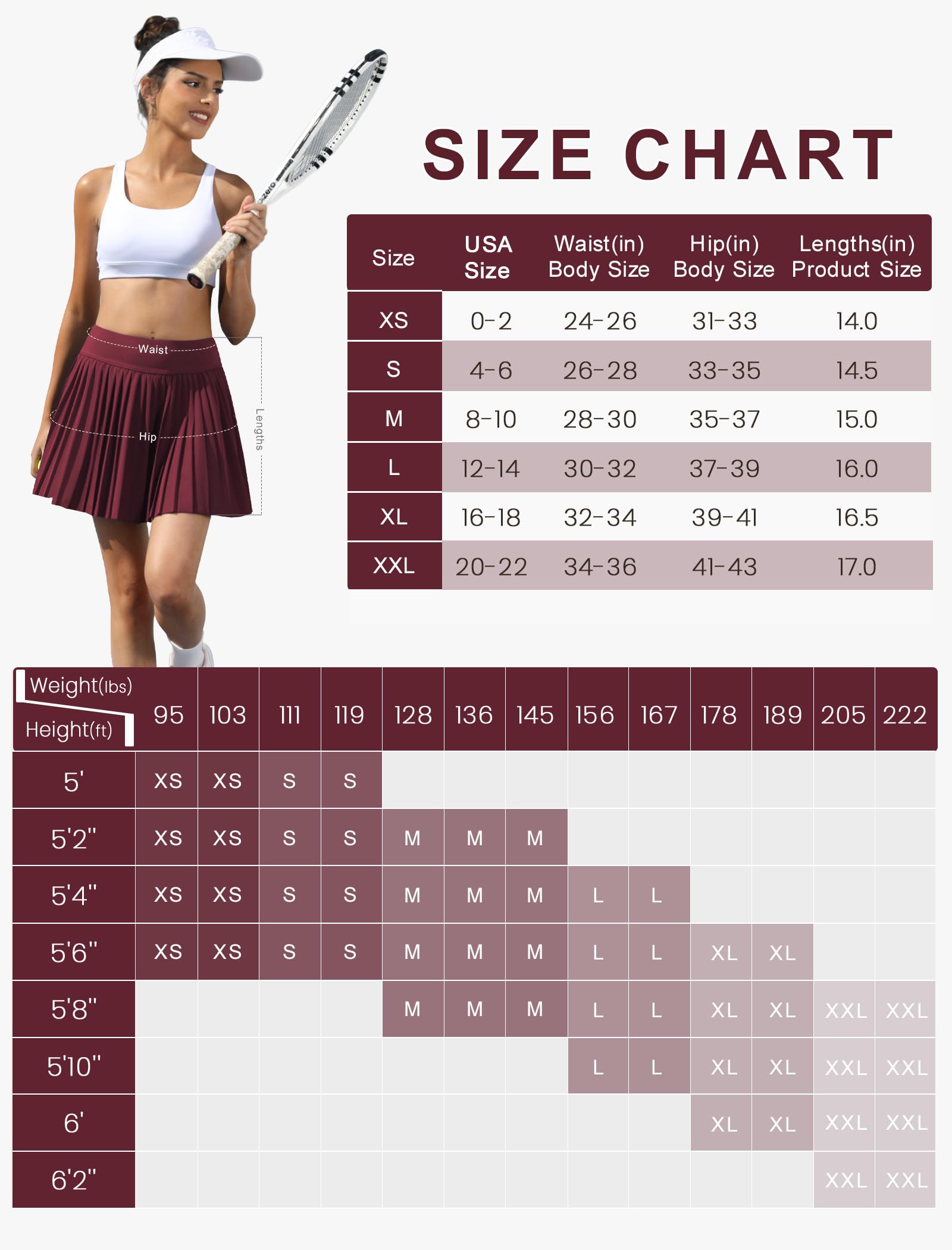 FireSwan Faldas de tenis para mujer, falda plisada de cintura alta con bolsillos, pantalones cortos, falda atlética, trajes de golf