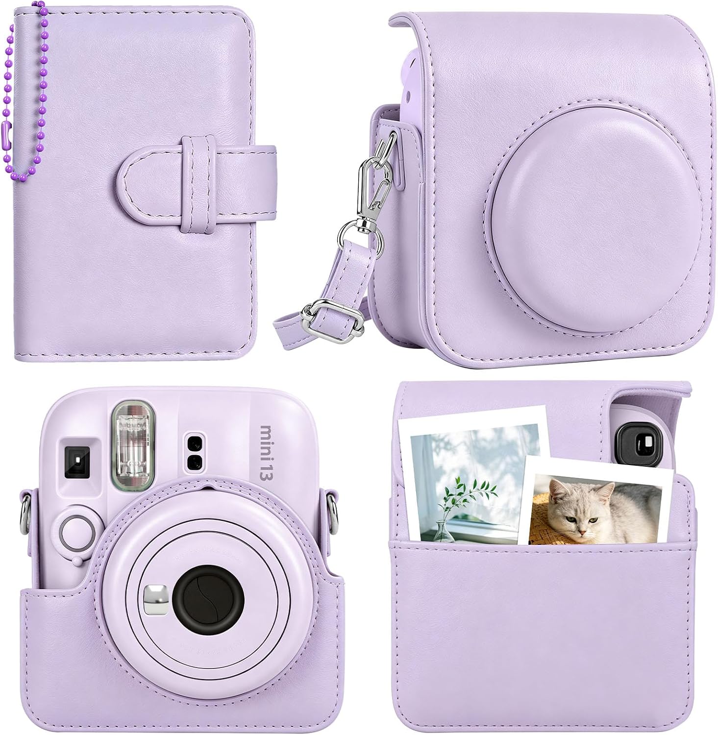 Amazon.com : HIYQIN Protective Case for Instax Mini 13 12 Instant ...