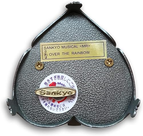 Miniatura 228 de BinkeGG Caja de música con forma de corazón hueco de madera con mecanismo musical Sankyo, melodía: Howl's M0ving Castle (Merry Go Round of Life)