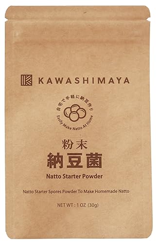 Miniatura 10 de Kawashimaya Natto Starter Spores Powder 0.1 oz (3g), puede hacer hasta 22.0-66.1 lbs Natto, 100% hecho de extracto de soja orgánico, fabricado en
