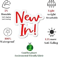 Vista 3 de F&J Outdoors Fundas impermeables para sillas de patio, resistentes a los rayos UV, fundas para sillas Adirondack para exteriores, 33 pulgadas