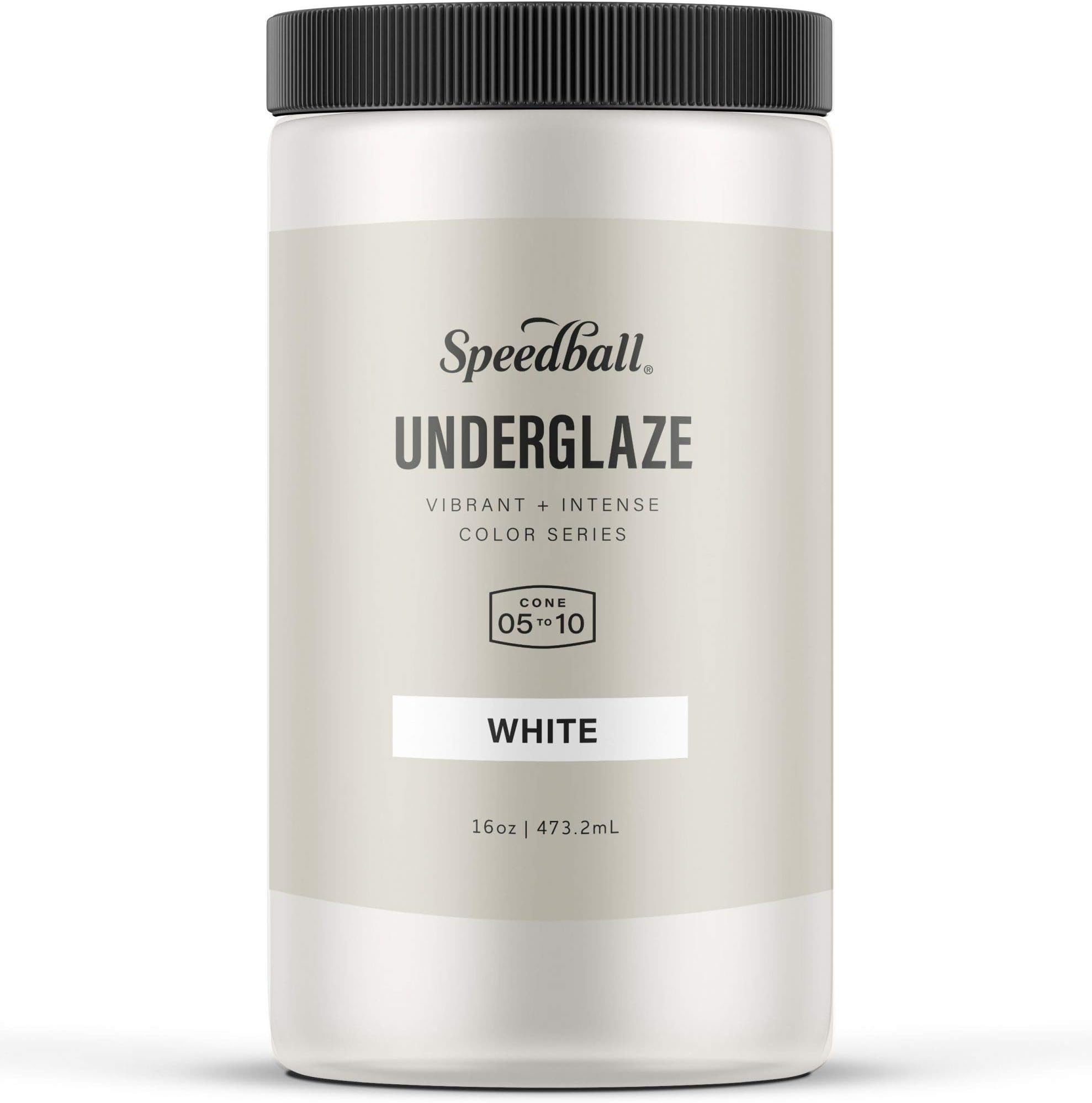 Speedball Underglaze, White, 16 Ounce Jar