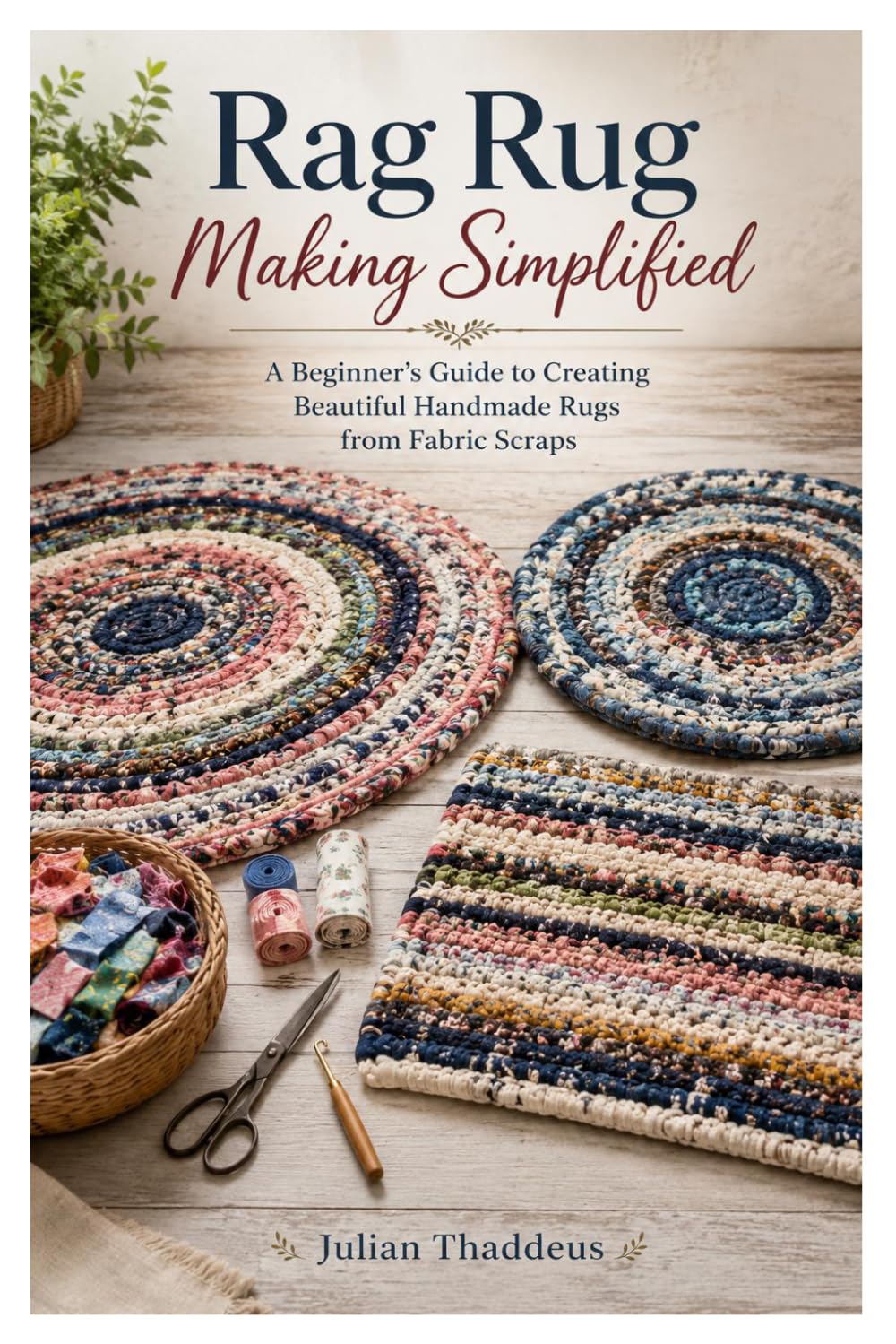 Rag Rug Making Simplified: A Beginner’s Guide to Creating Beautiful Handmade Rugs from Fabric Scraps