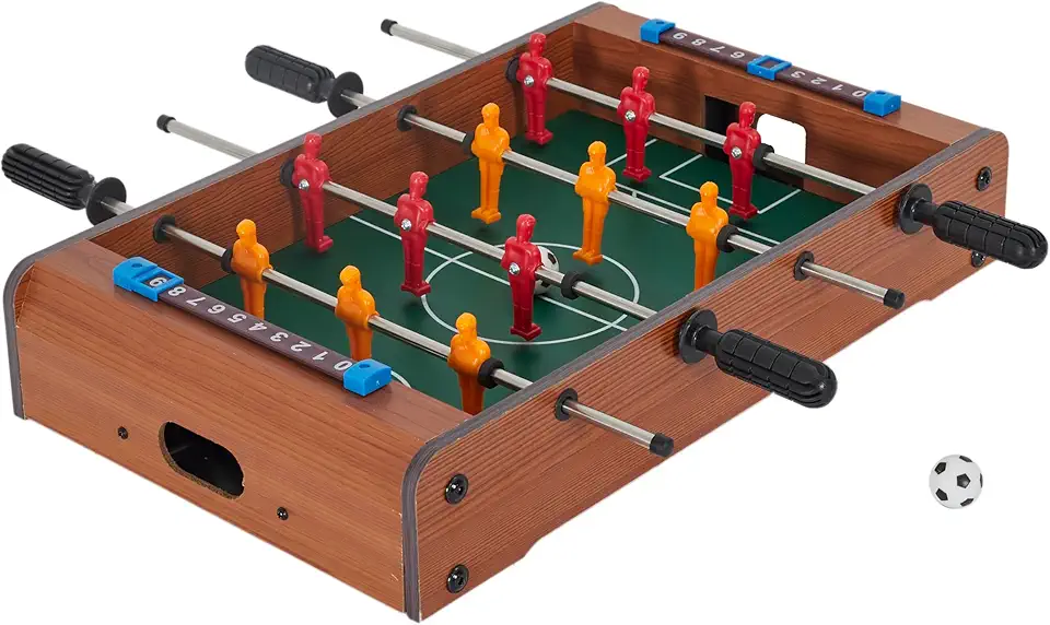 Fotbollsspel i trä för bordspel