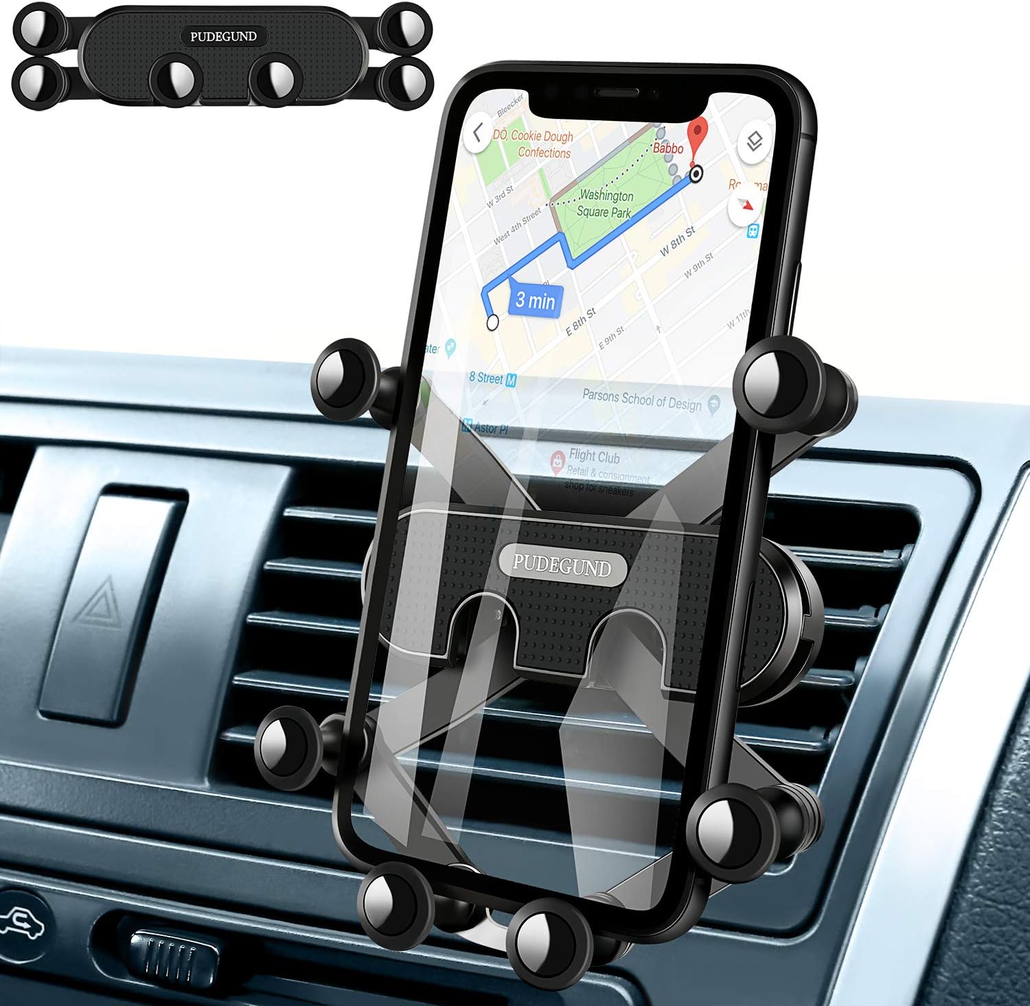 PUDEGUND Cell Phone Holder for car