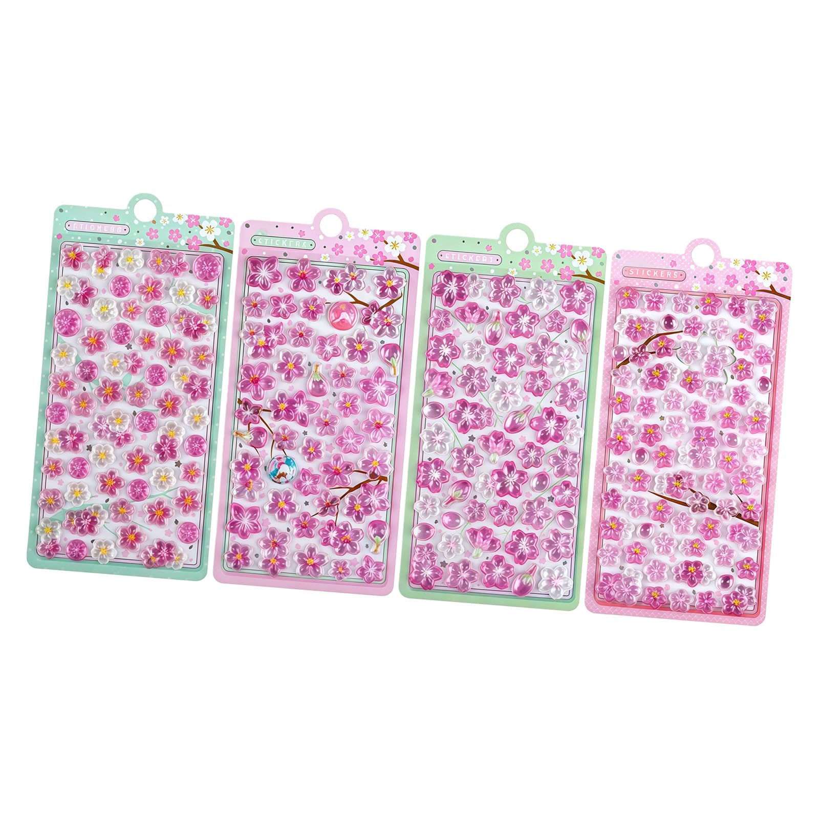 Puffier Sticker Adorable Decorative Stickers Scrapbooking Journal Notebook Phone Case Sticker for Scrapbooks Reusing Puffier
