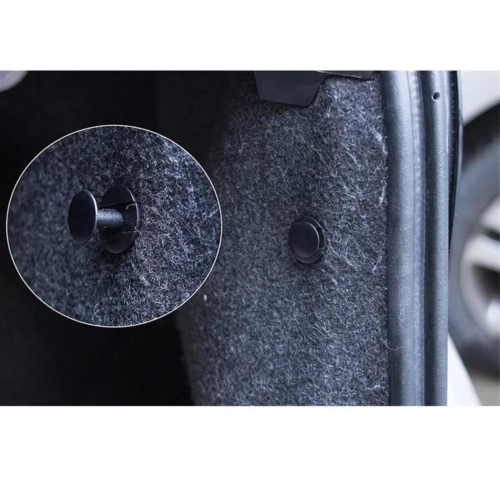Viti e accessori 102 Pz 6.3mm 8mm 9mm 10mm Clip Di Fissaggio Automatico Misto Car Body Push Fermo Spille Rivetto Paraurti Door Trim Pannello Kit