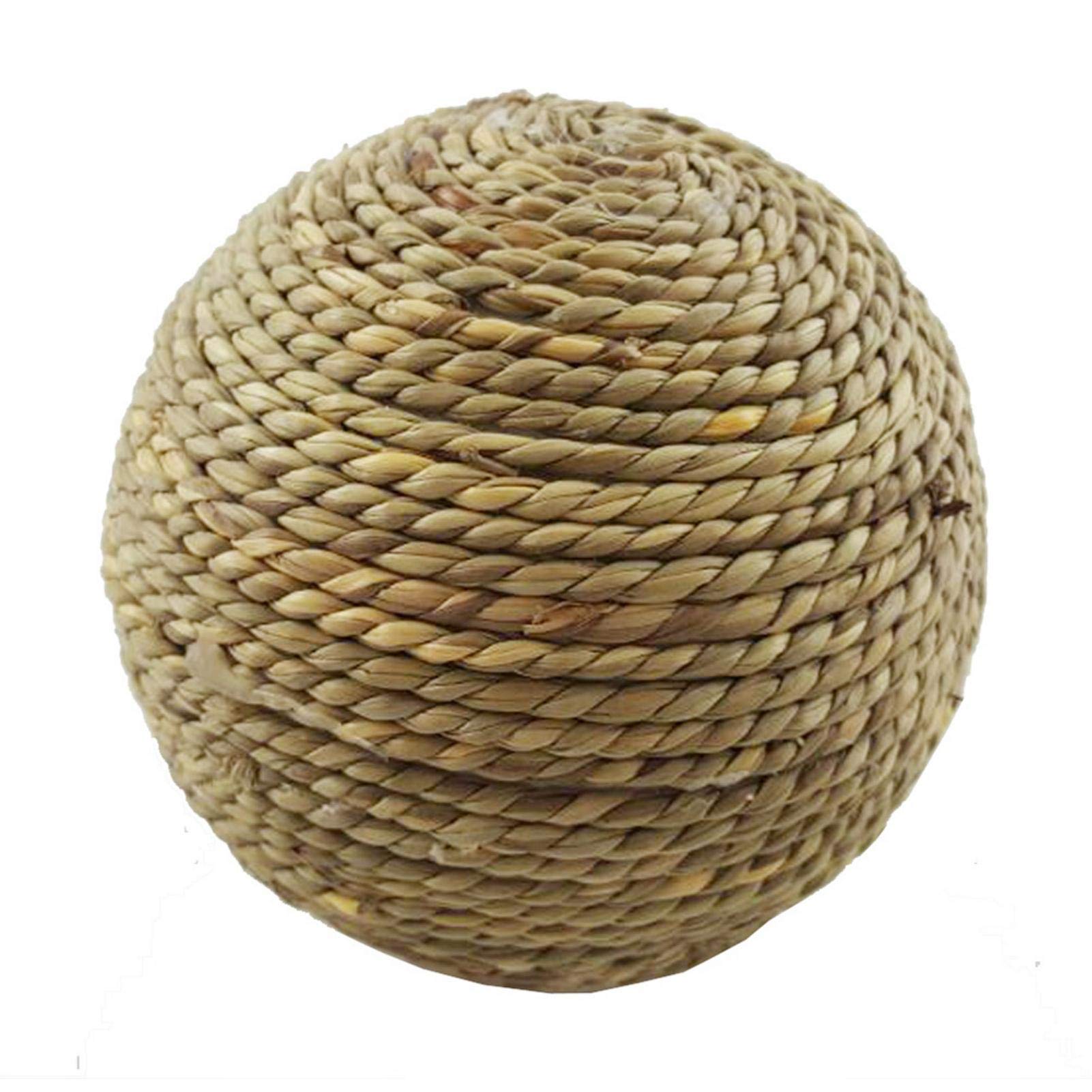 Acunny Natural Willow Ball Toy for Small Animals, Rabbit, Guinea Pig, Cat, Gerbil, Mouse, Chinchilla, Small Animal Toy, Pet Toy, Teething, Chewing, Playing, Indoor, Small Breeds