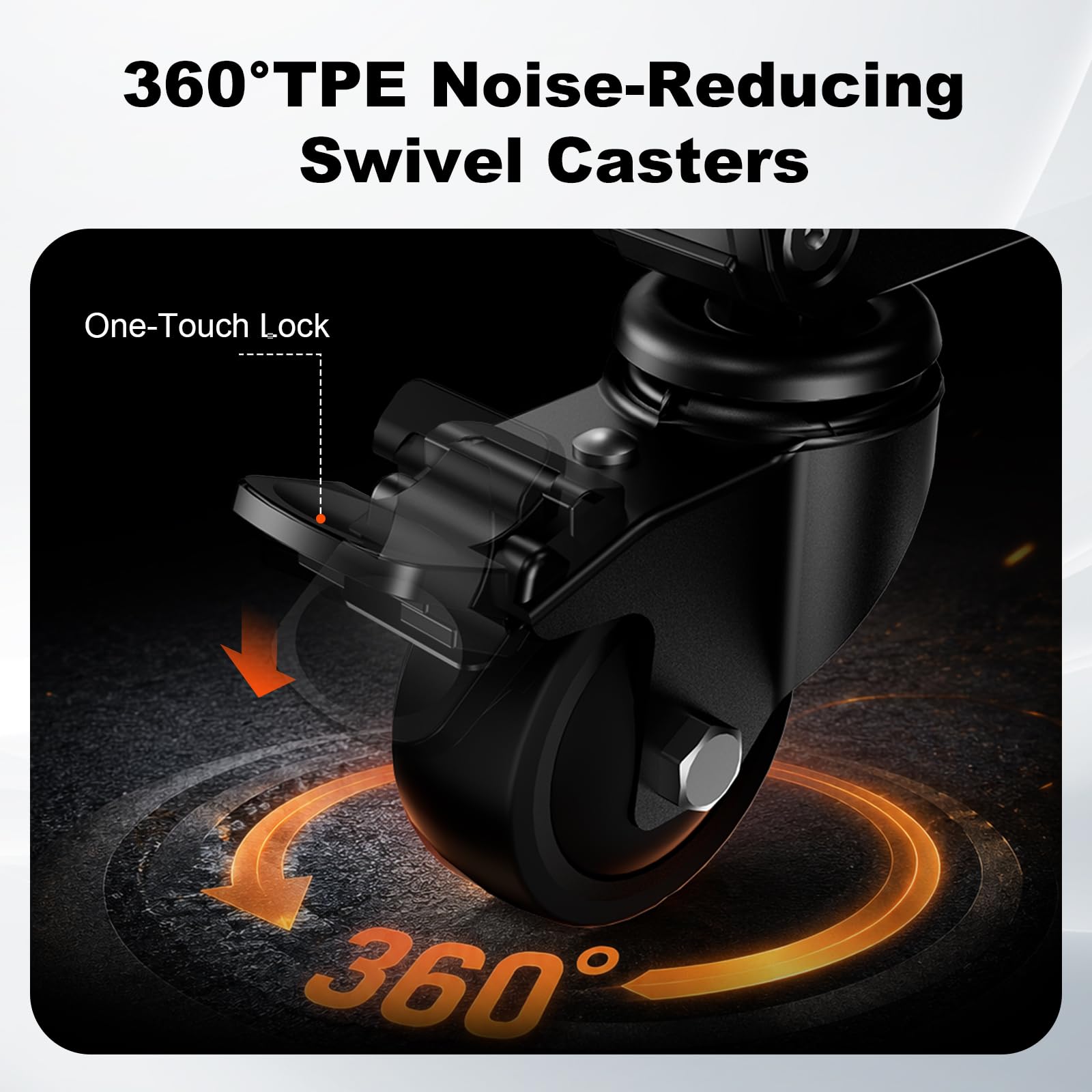 COMAN Base Mobile per Monopiede Dotata Girevoli a 360° una 3/8 di Pollice | Base Mobile per Monopiede Compatibile con Monopiedi per Diverse Fotocamere e Videocamere, Supporta un Carico Massimo di 30kg
