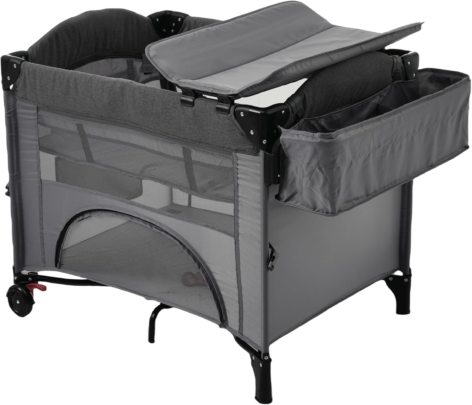 OSJ ベビーベッド ベビーサークル 赤ちゃんベッド 折りたたみ 添い寝