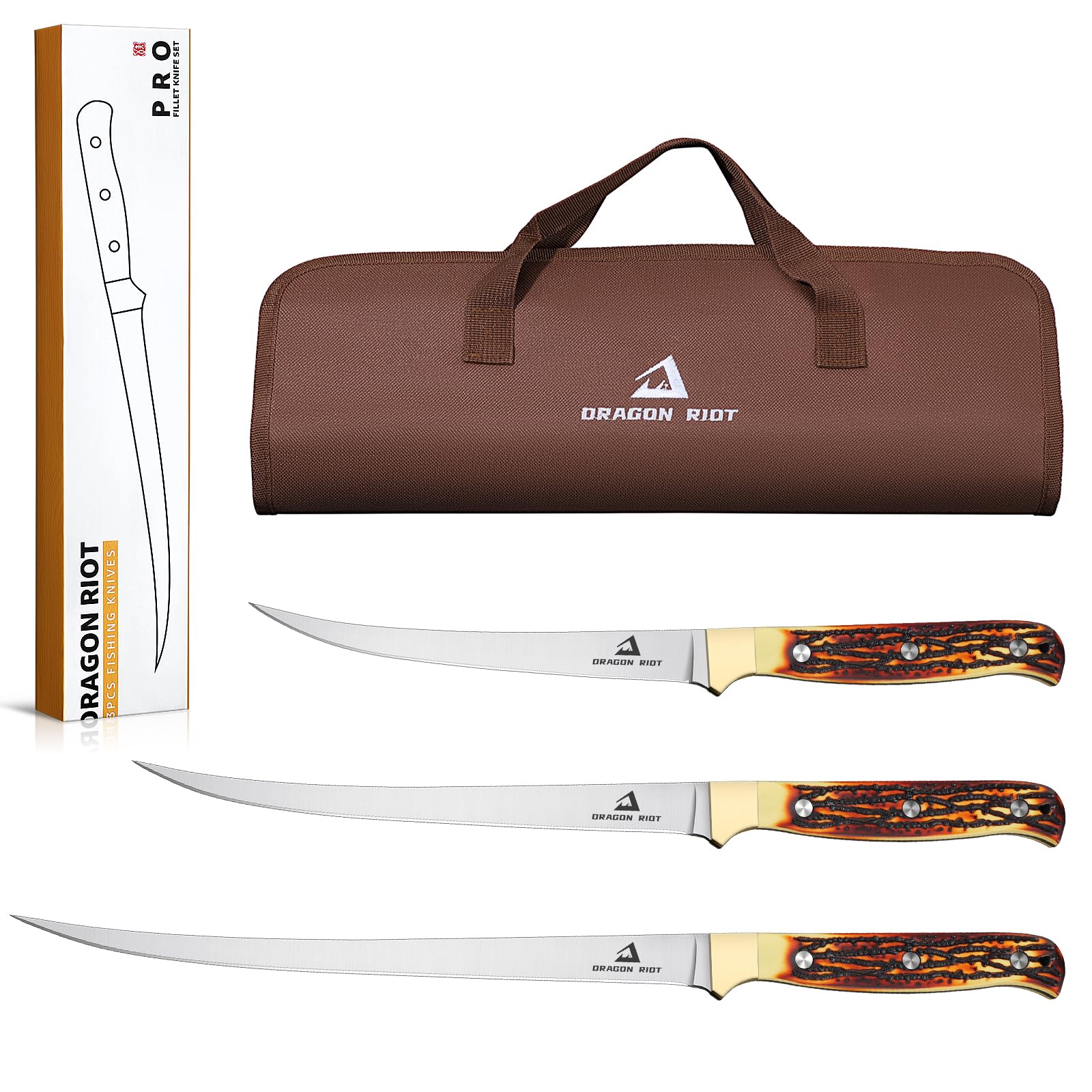 Amazon.com: DRAGON RIOT Fillet Blade Set Professional Boning Knife