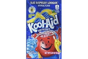 Refreshing Blue Raspberry Lemonade: Kool-Aid's Burst of Sweet and Tart