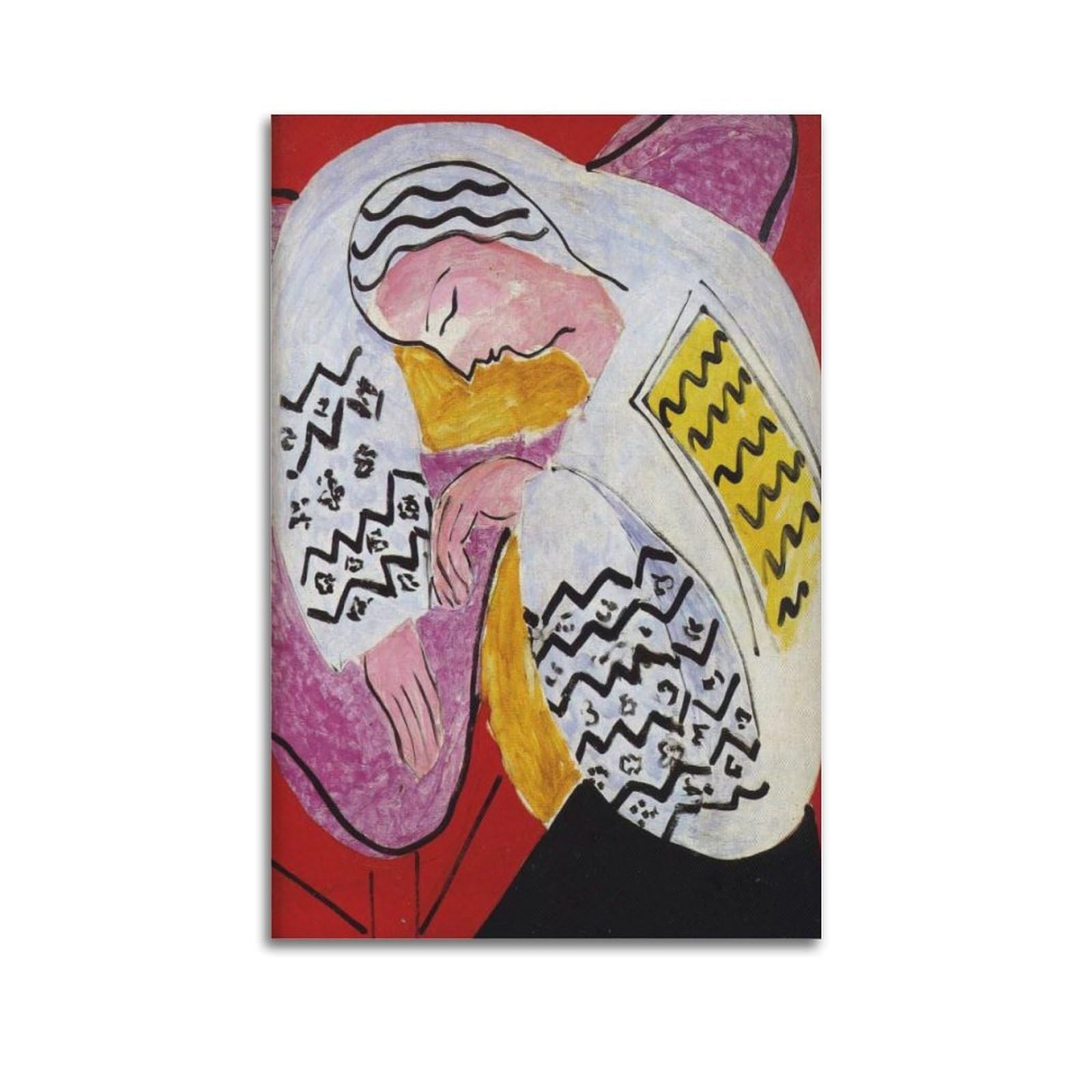 xiaoxiaoshen Henri Matisse 'the Dream' French Canvas Poster Wall Art Prints Room Aesthetic Murals Bedroom And Living Decorations 20x30inch(50x75cm)