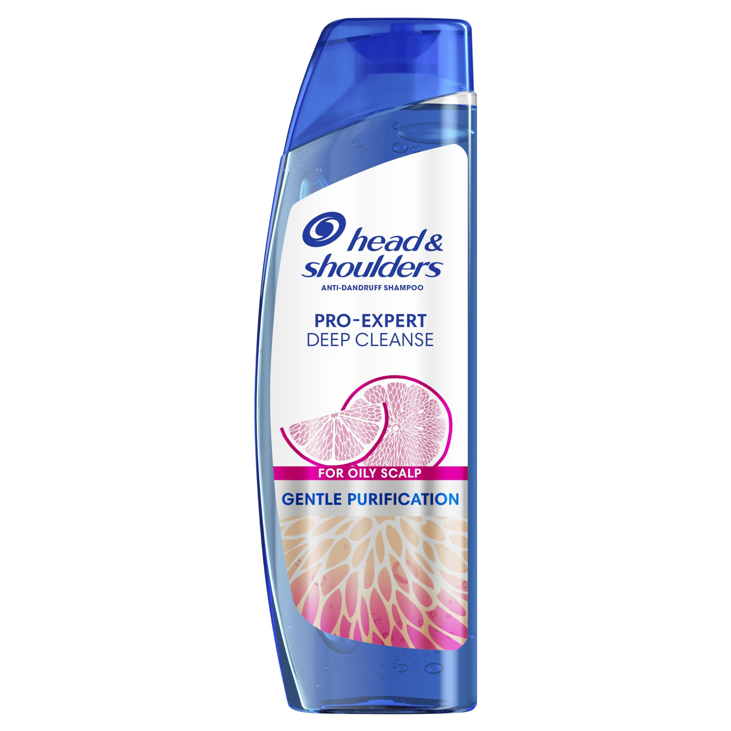 Head & Shoulders Deep Cleanse Gentle Purification Anti-Dandruff Shampoo - with Grapefruit - Up to 100% Dandruff Free - 300ml