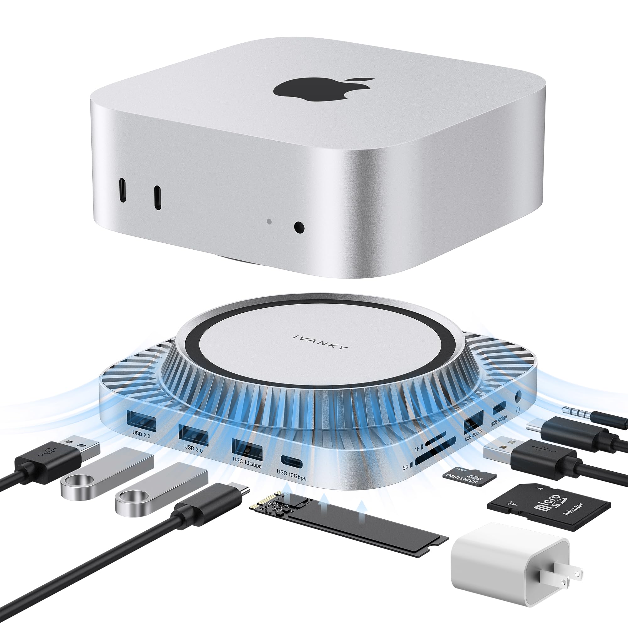 Amazon.com: IVANKY 13-in-1 Mac mini M4 Dock, Ultra Docking Station